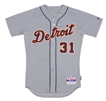 2014 Omar Vizquel Game Worn Detroit Tigers Road Jersey (MLB Authenticated)